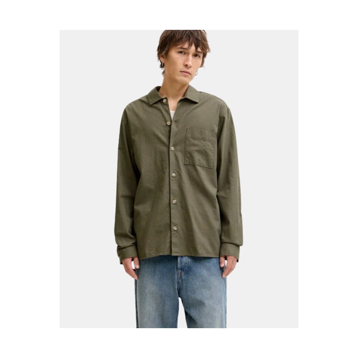 Men's Shirts Jack & Jones Green