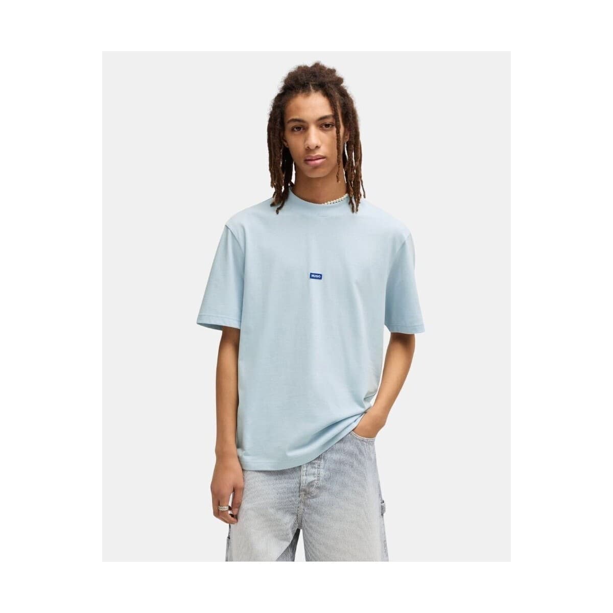 Men's T-Shirts HUGO Blue