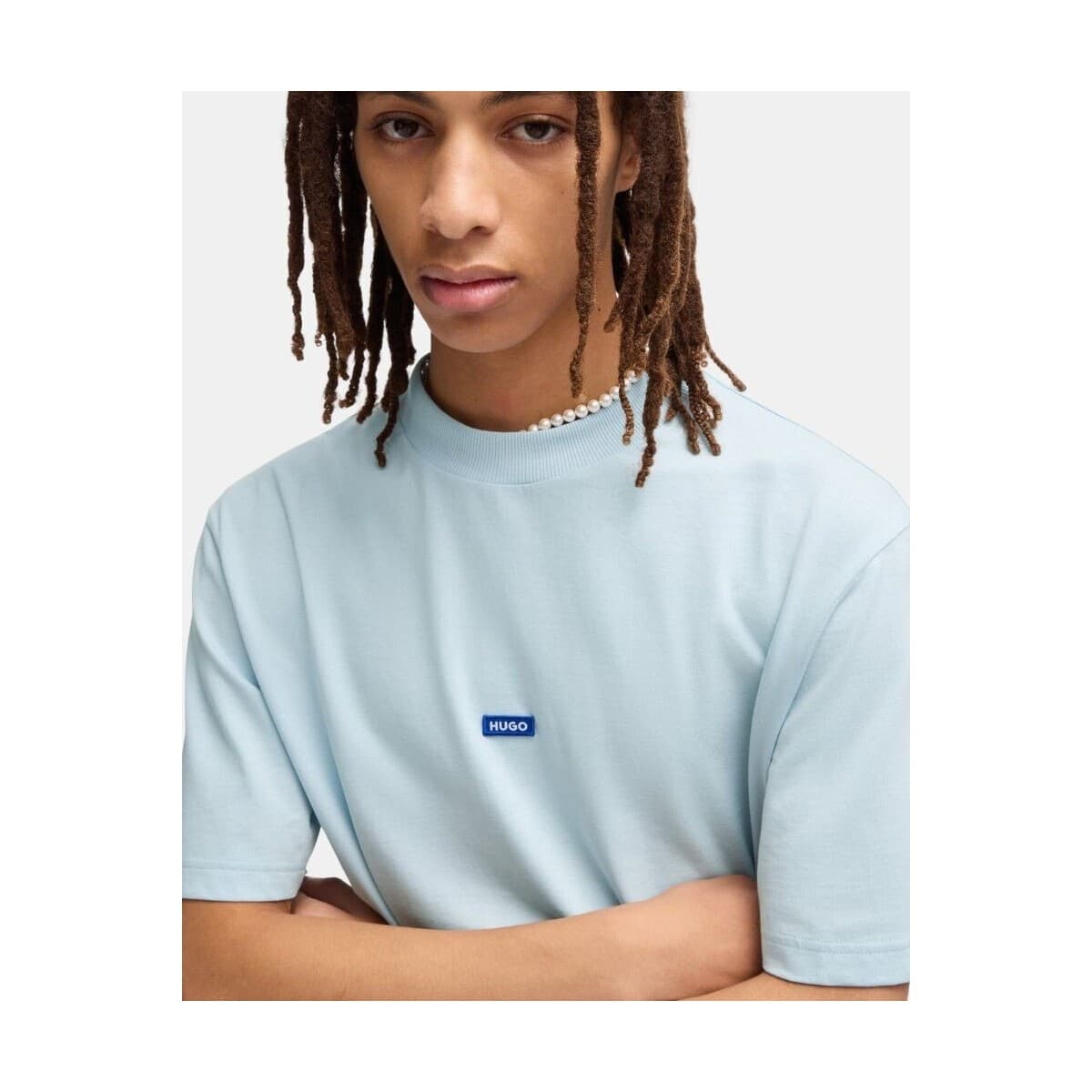 Men's T-Shirts HUGO Blue