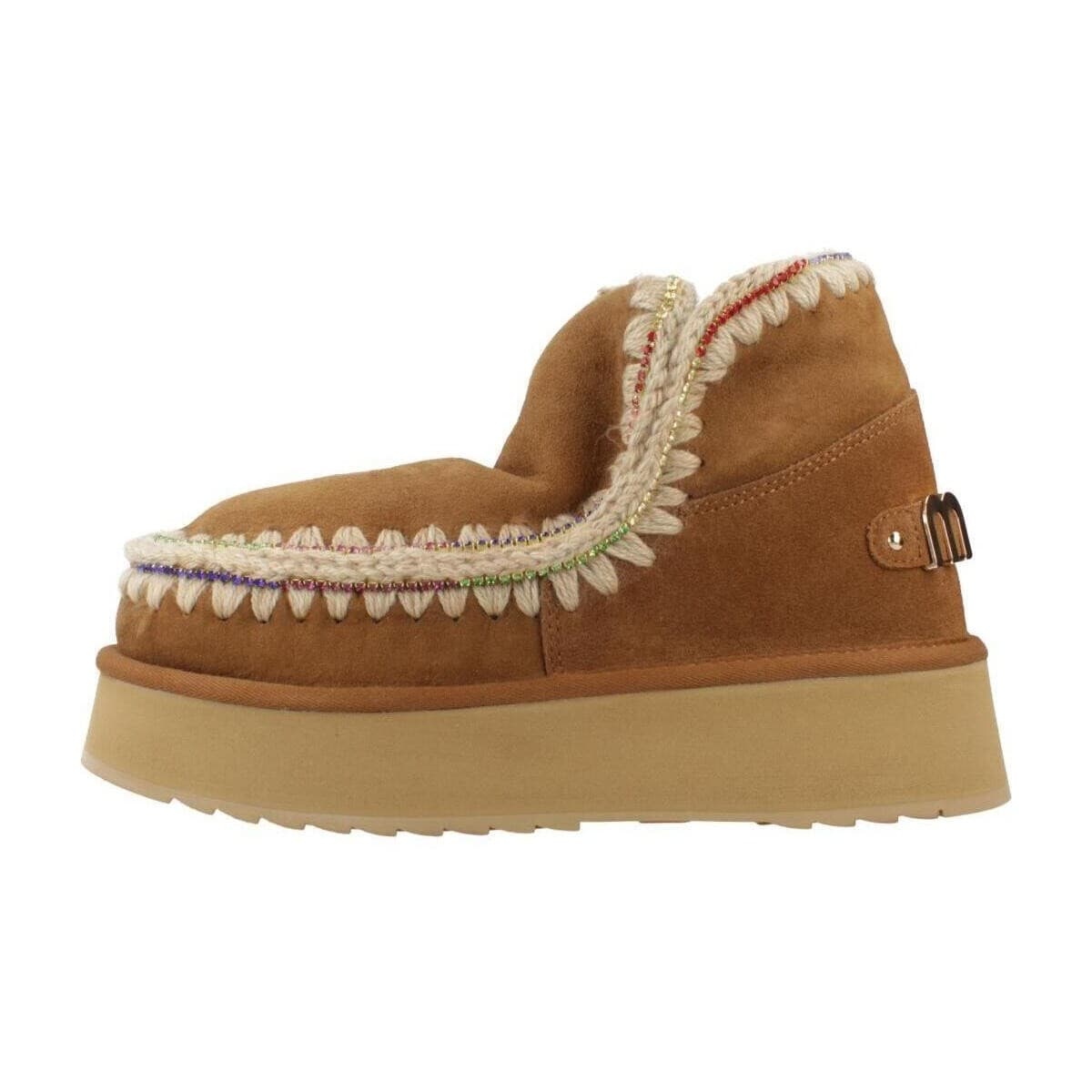 Women's Ankle Boots Mou Brown