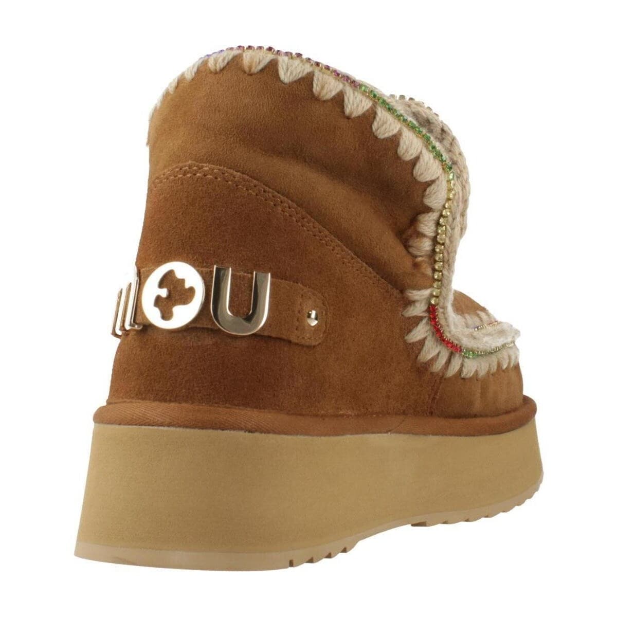 Women's Ankle Boots Mou Brown