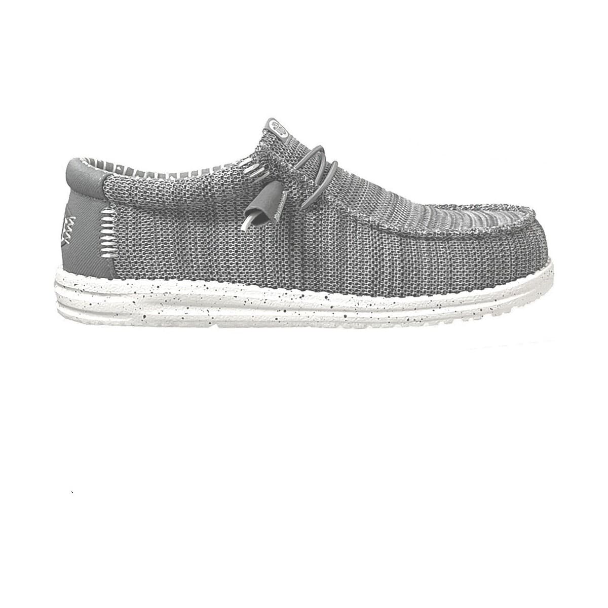 Men's Derby Shoes HEYDUDE Gray