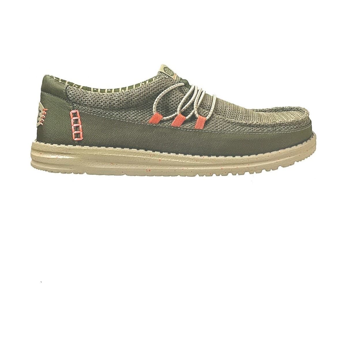 Men's Derby Shoes HEYDUDE Green