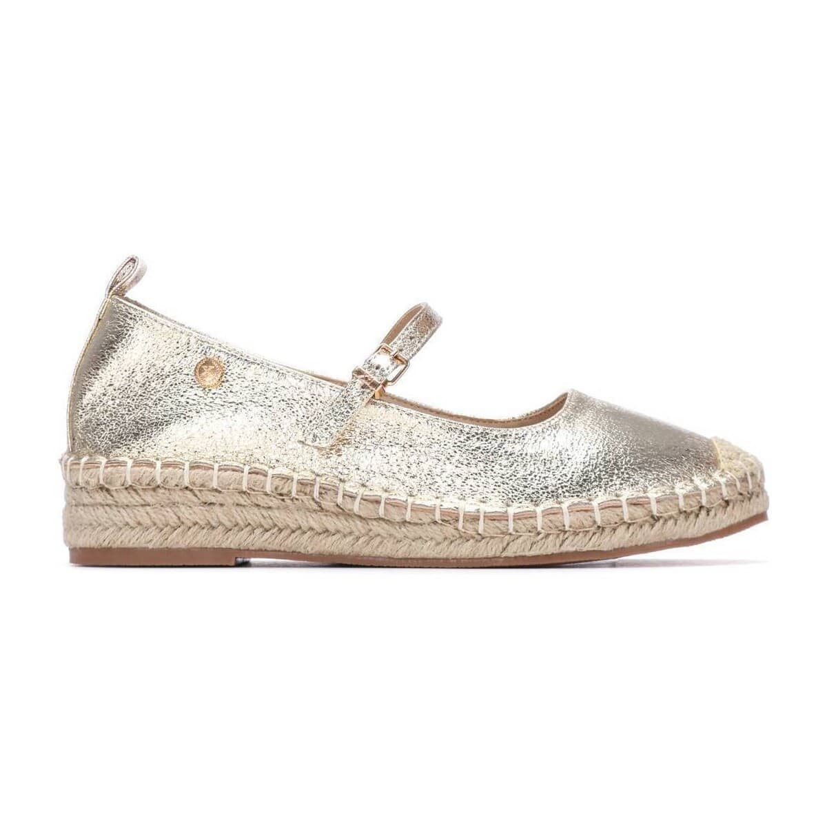 Women's Ballet Flats Xti Gold