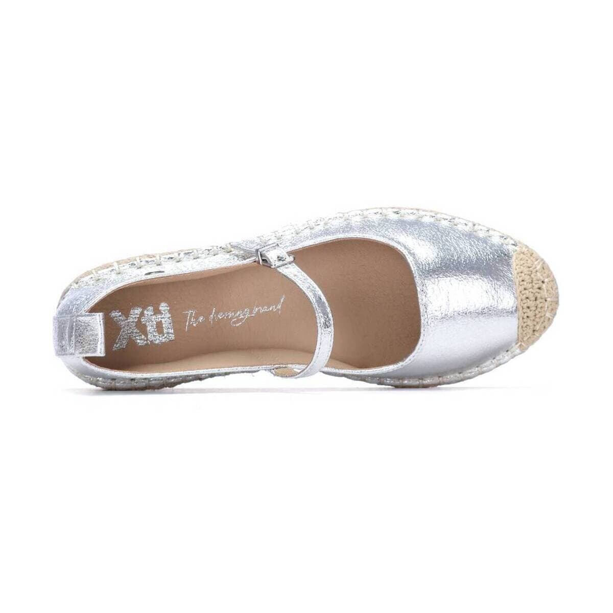 Women's Espadrilles Xti Silver