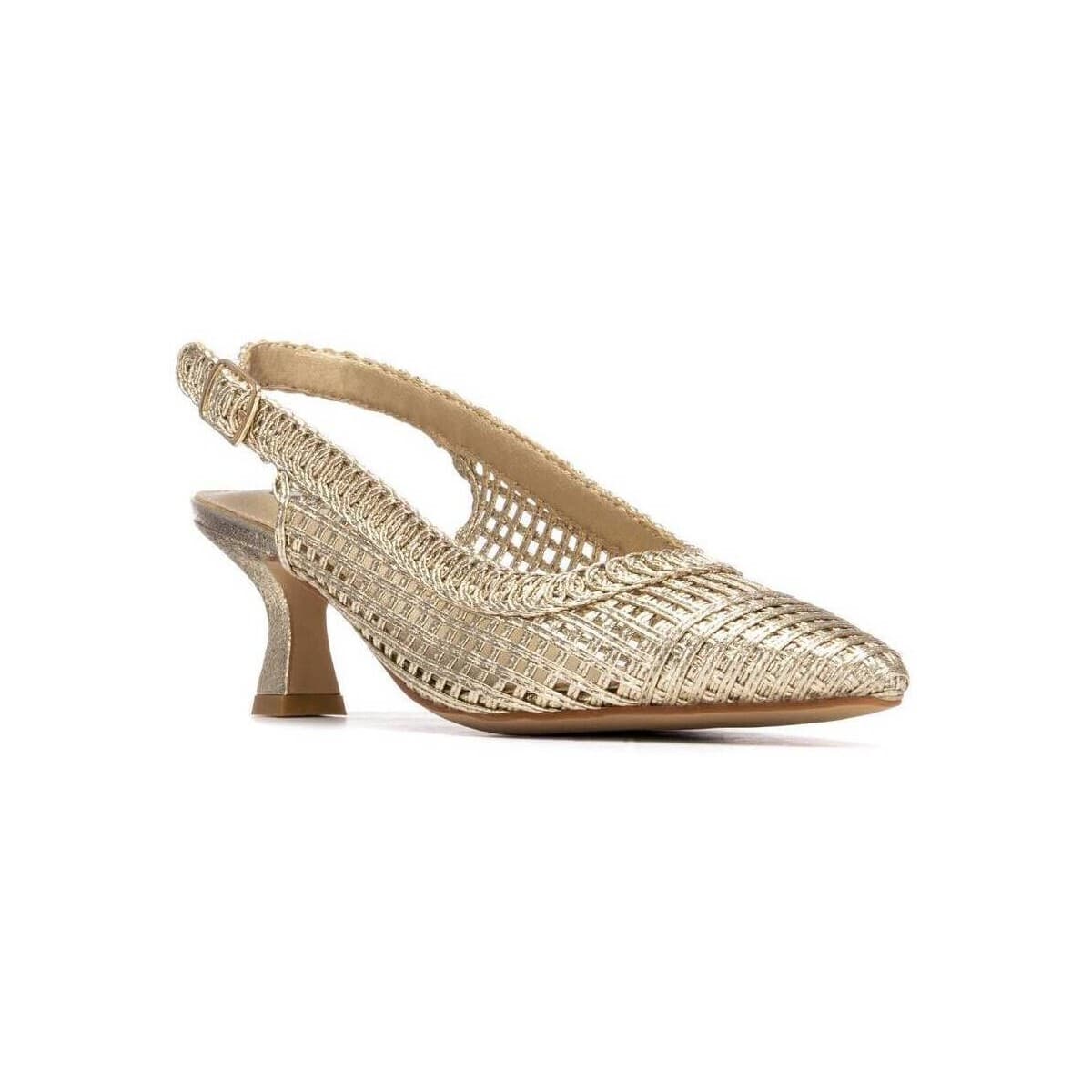 Women's Ballet Flats Xti Gold