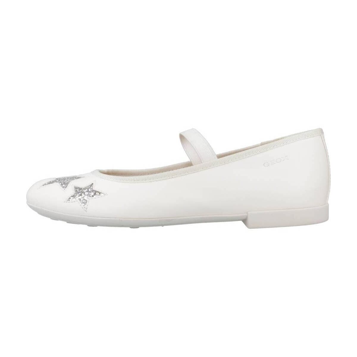 Women's Ballet Flats Geox White