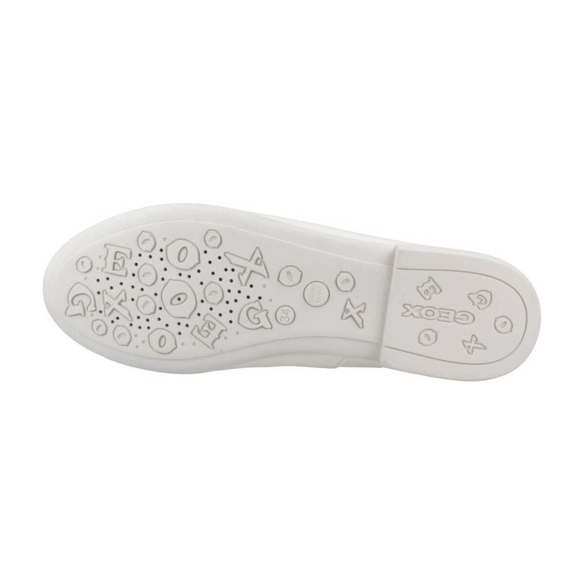 Women's Ballet Flats Geox White