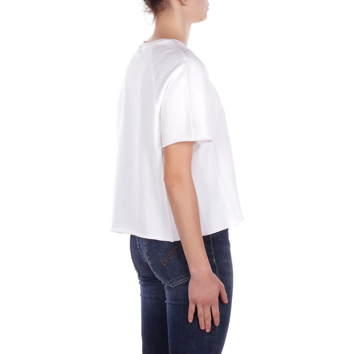 Women's Sports T-Shirts Dondup White