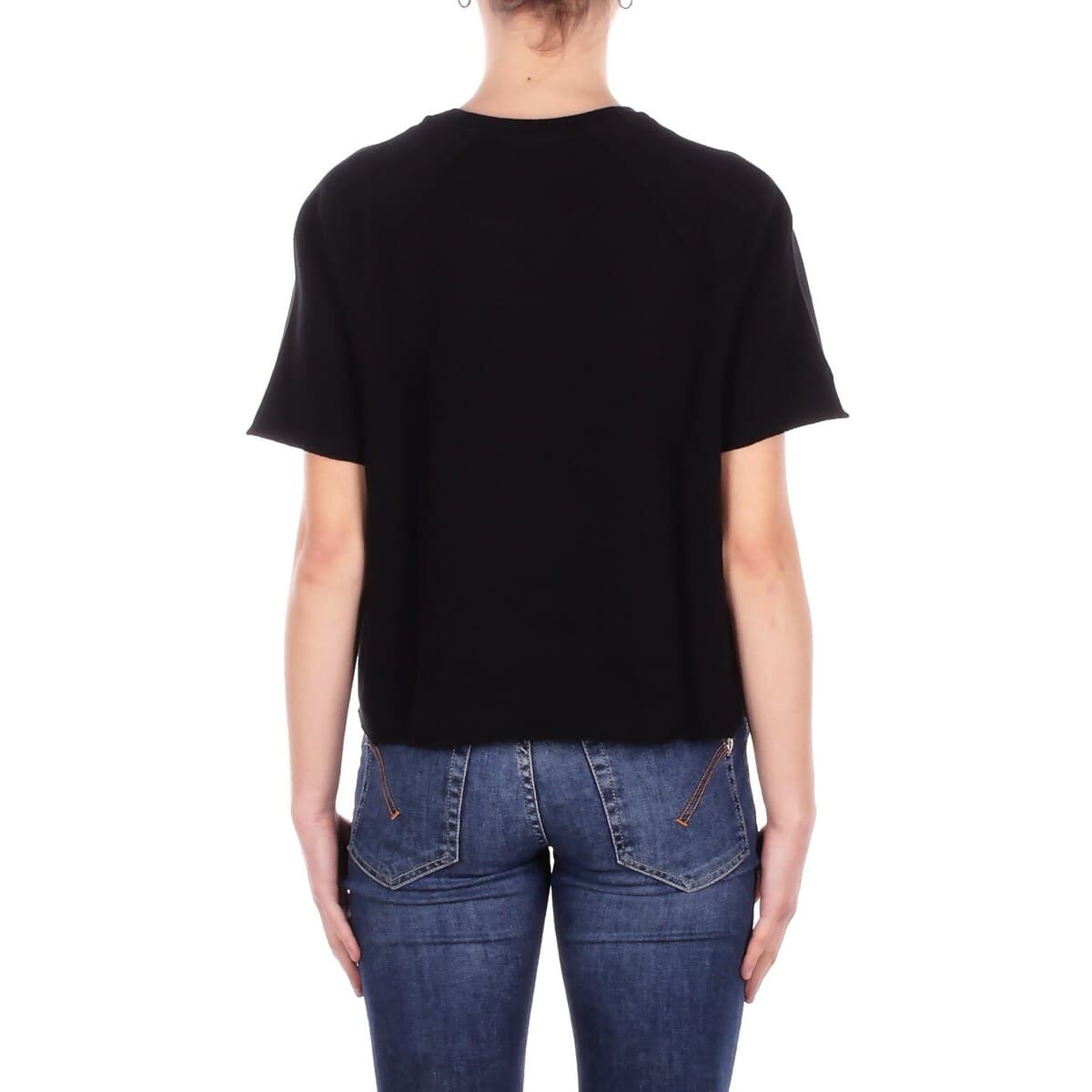Women's T-Shirts Dondup Black