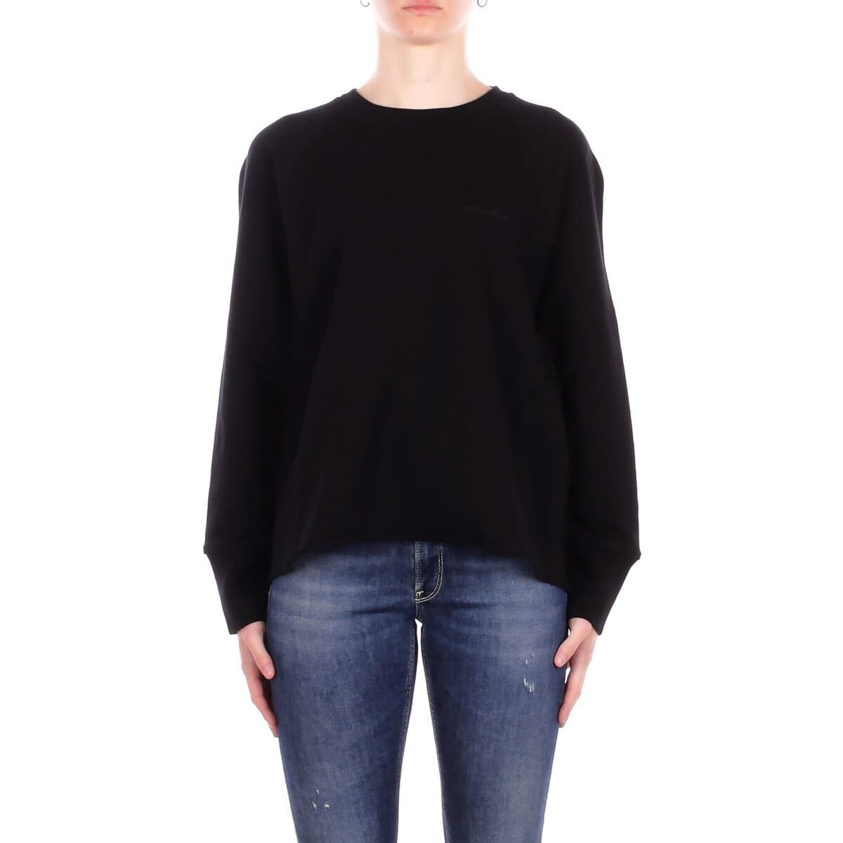 Women's Sports T-Shirts Dondup Black