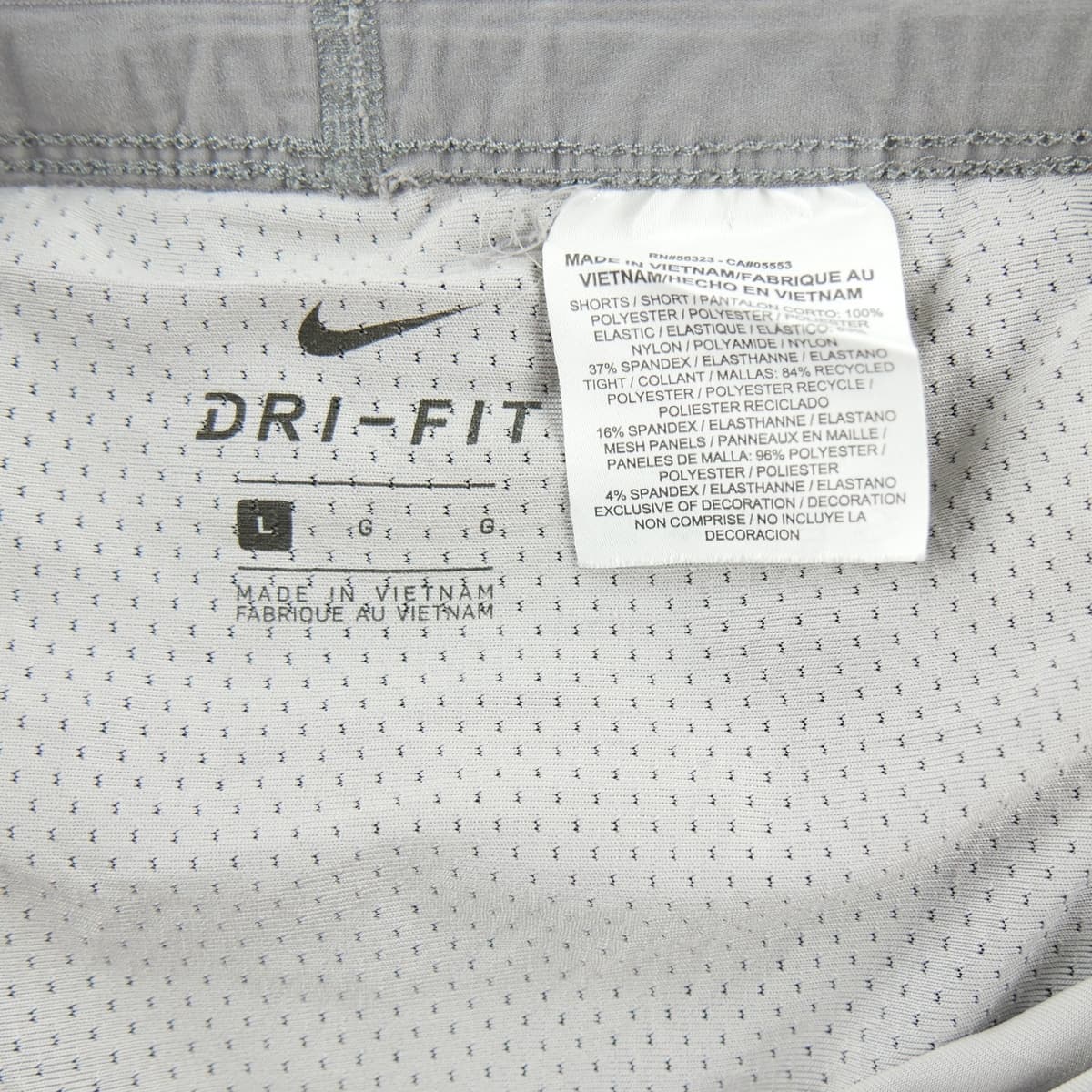 Men's Shorts Nike Gray