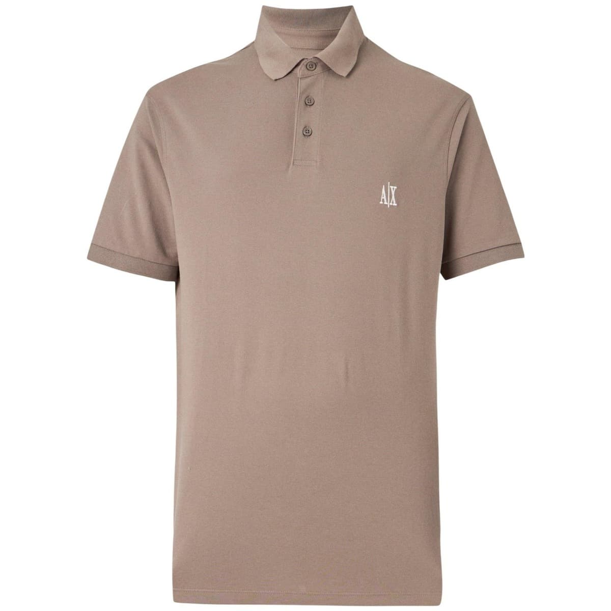 Men's Polo Shirts EAX Brown