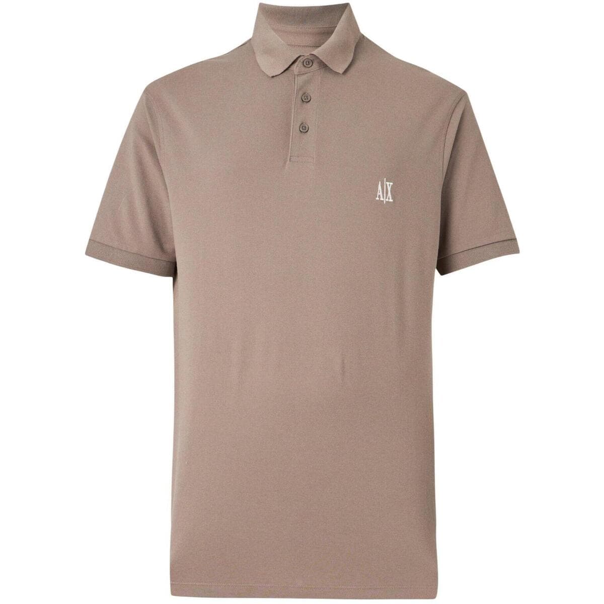 Men's Polo Shirts EAX Brown