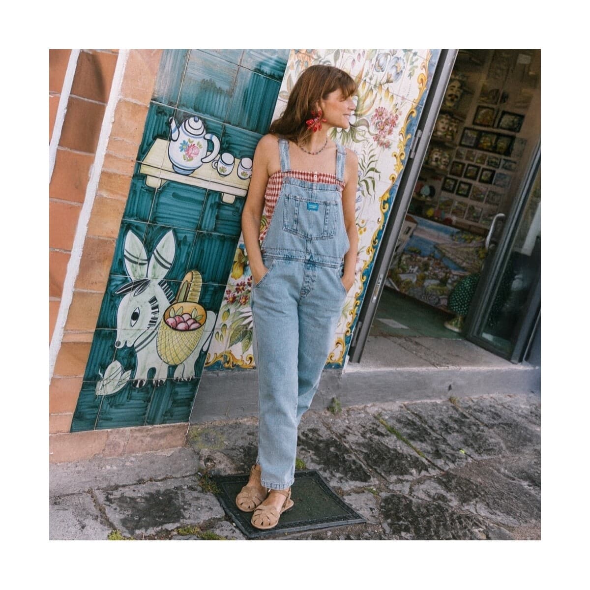 Ολόσωμες φόρμα Favorite People Denim Overalls - Denim