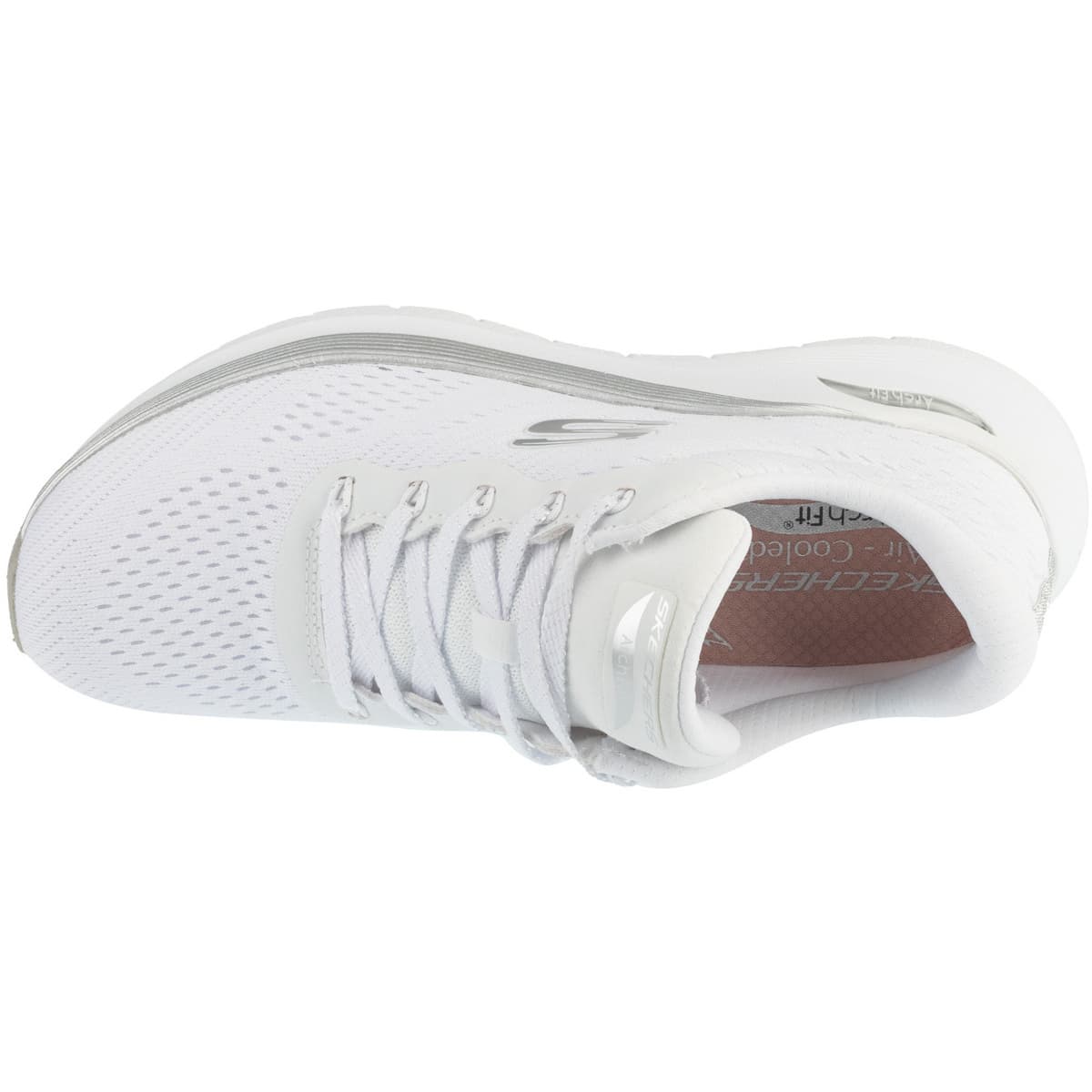Women's Gym Shoes Skechers White