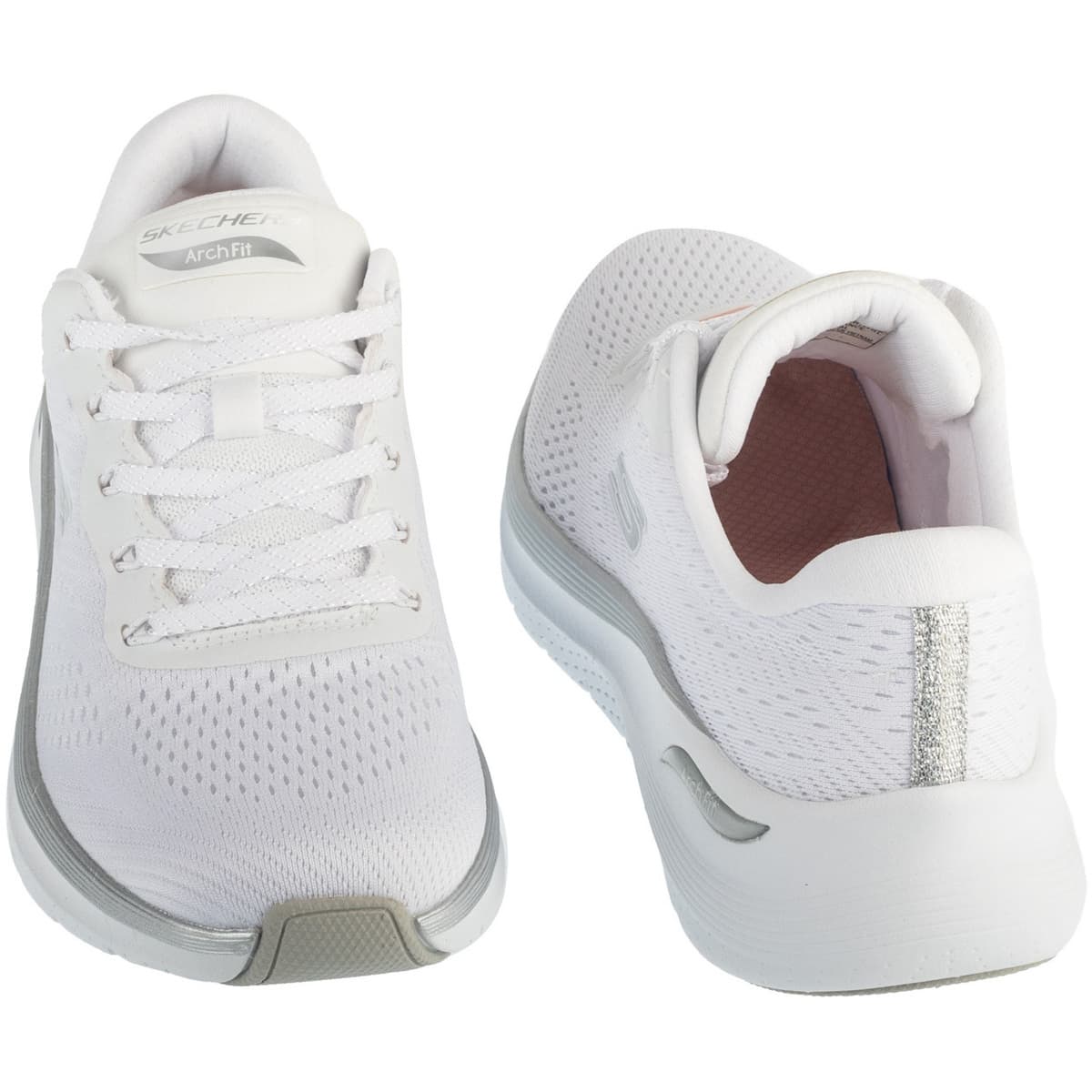 Women's Gym Shoes Skechers White