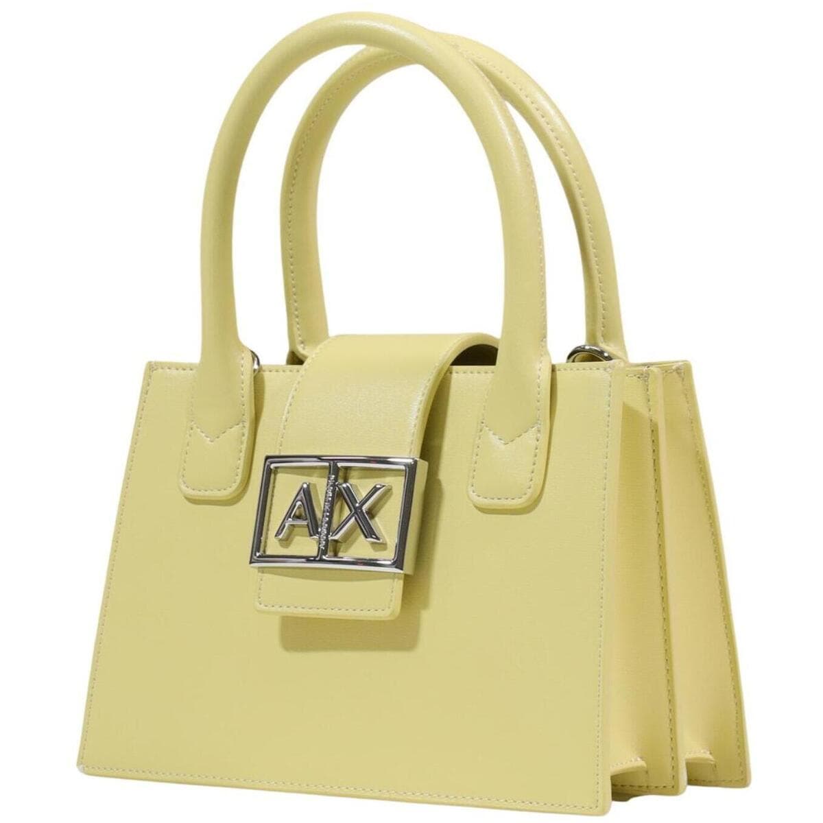 Women's Handbags EAX Yellow