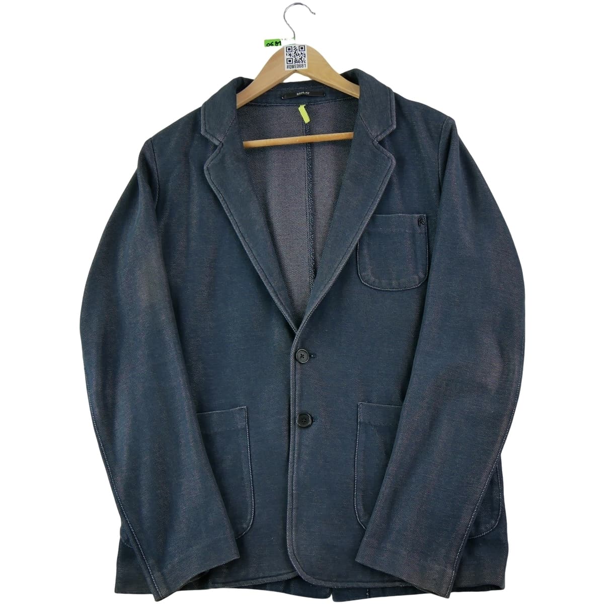 Men's Blazers Replay Blue