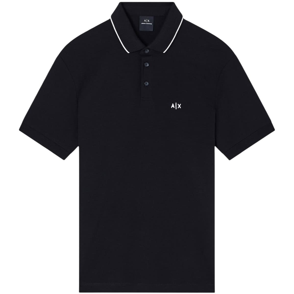 Men's Polo Shirts EAX Black