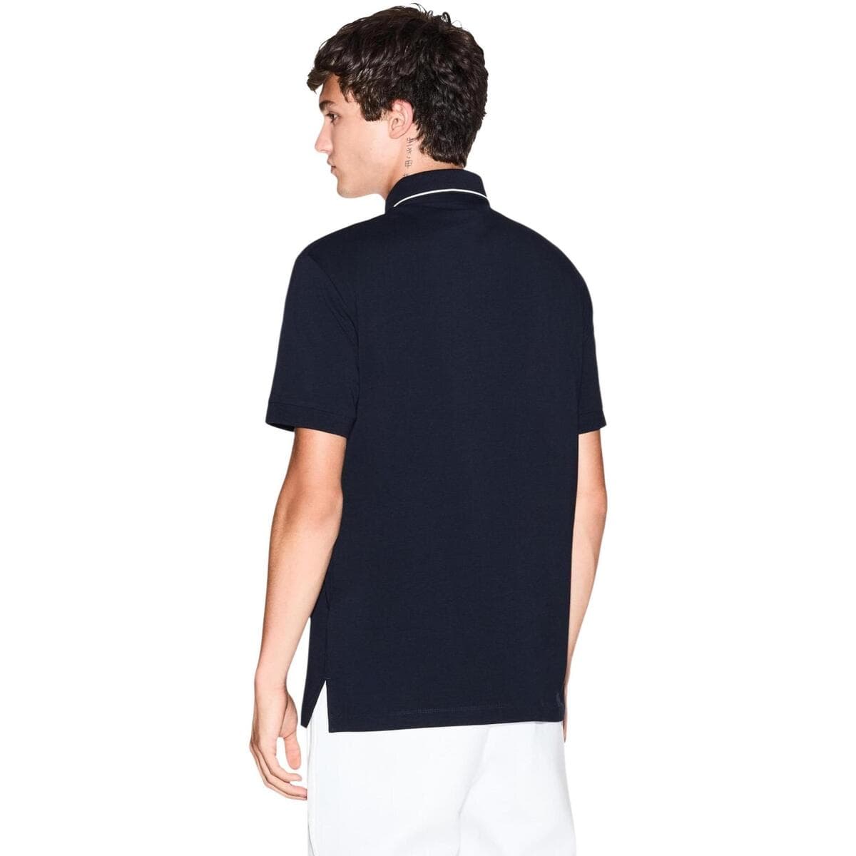 Men's Polo Shirts EAX Blue