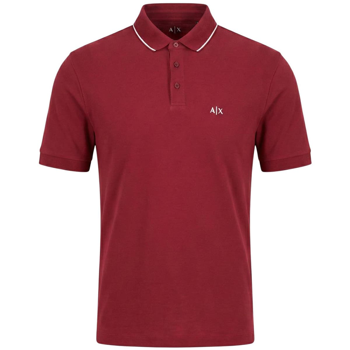 Men's Polo Shirts EAX Red