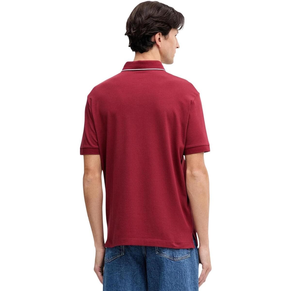 Men's Polo Shirts EAX Red