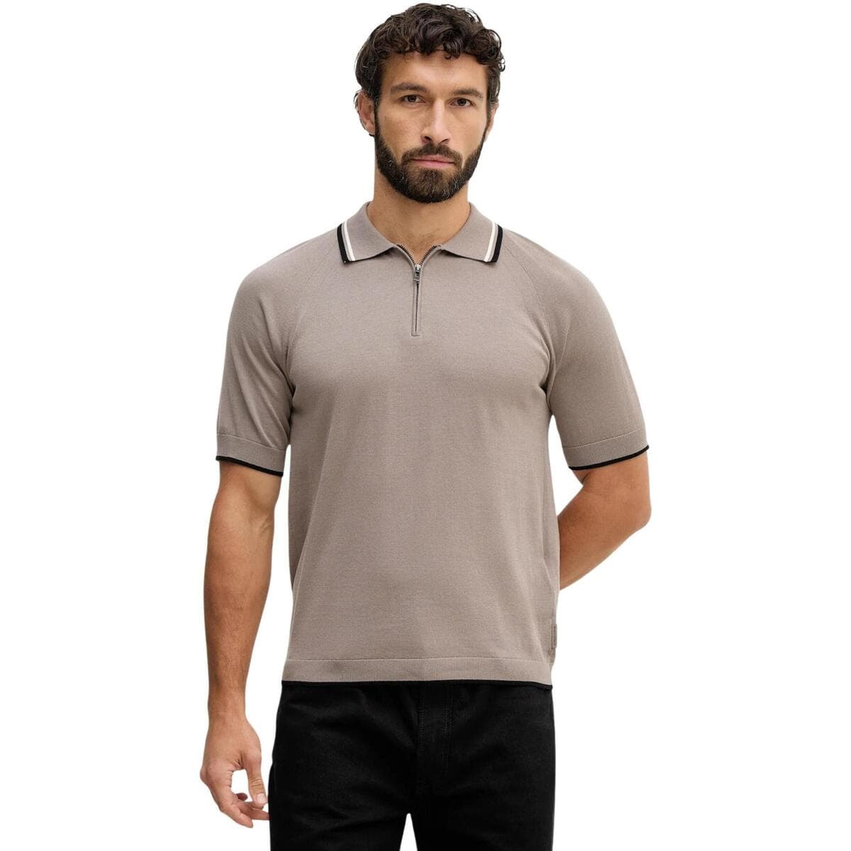 Men's Polo Shirts EAX Brown