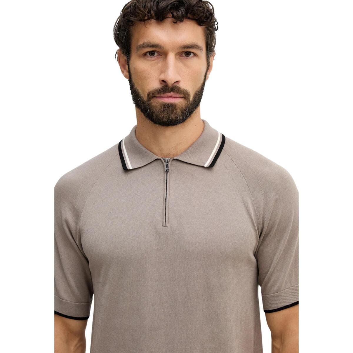 Men's Polo Shirts EAX Brown