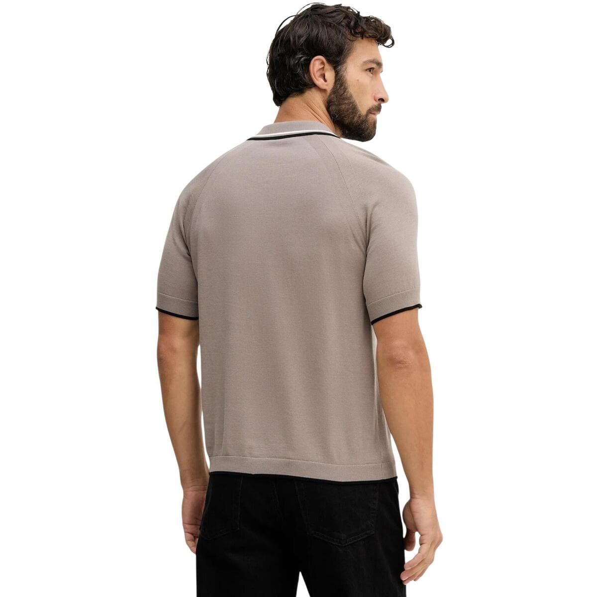 Men's Polo Shirts EAX Brown