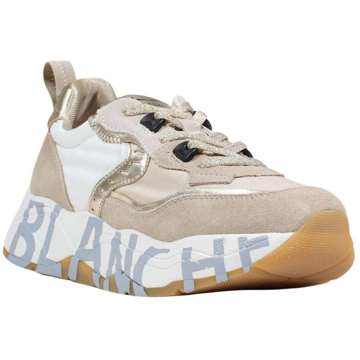Women's Sneakers Voile Blanche Beige