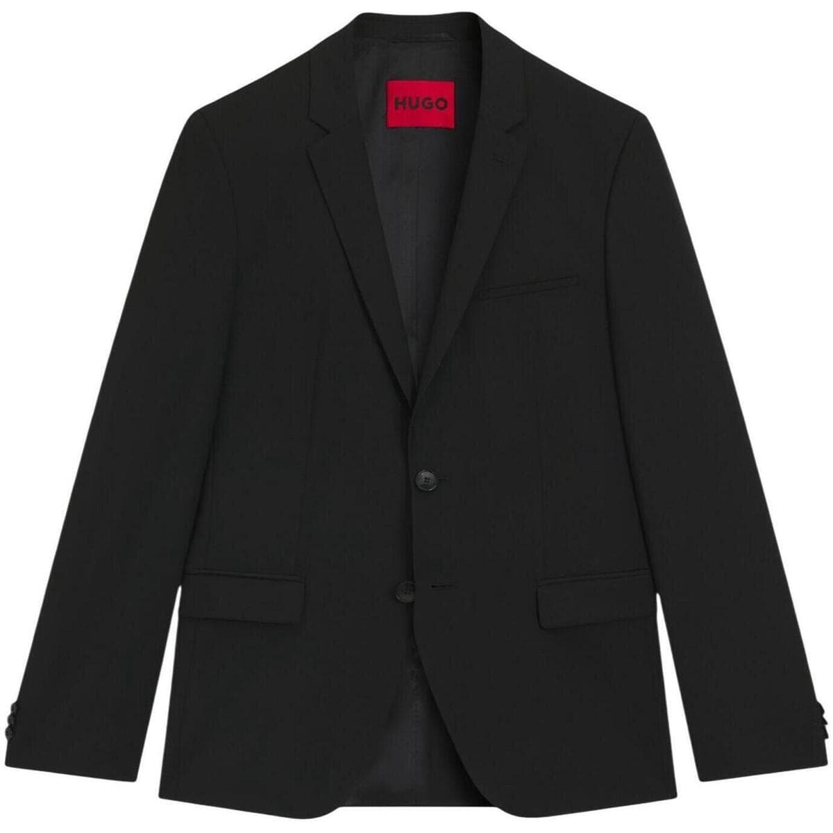 Men's Blazers HUGO Black