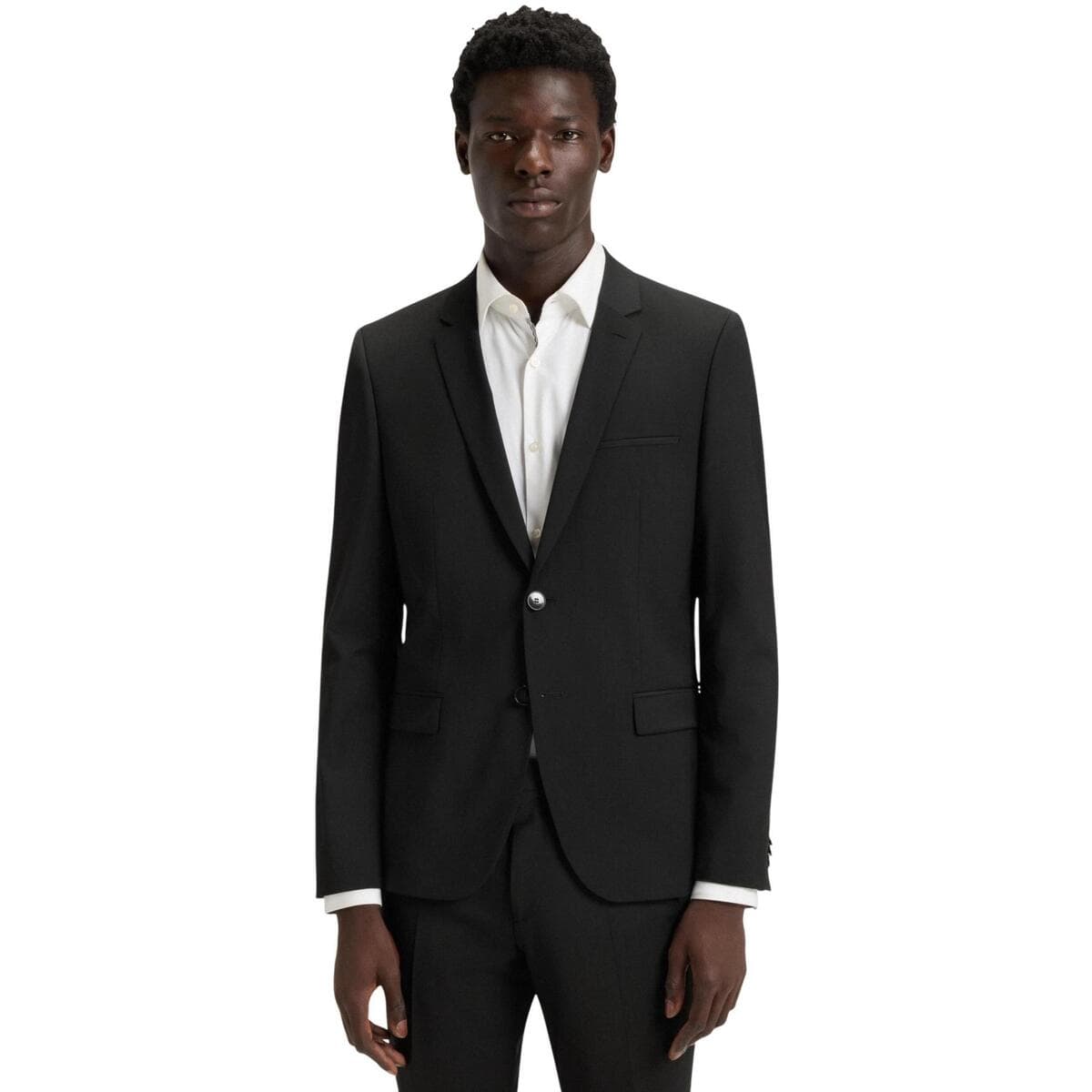 Men's Blazers HUGO Black