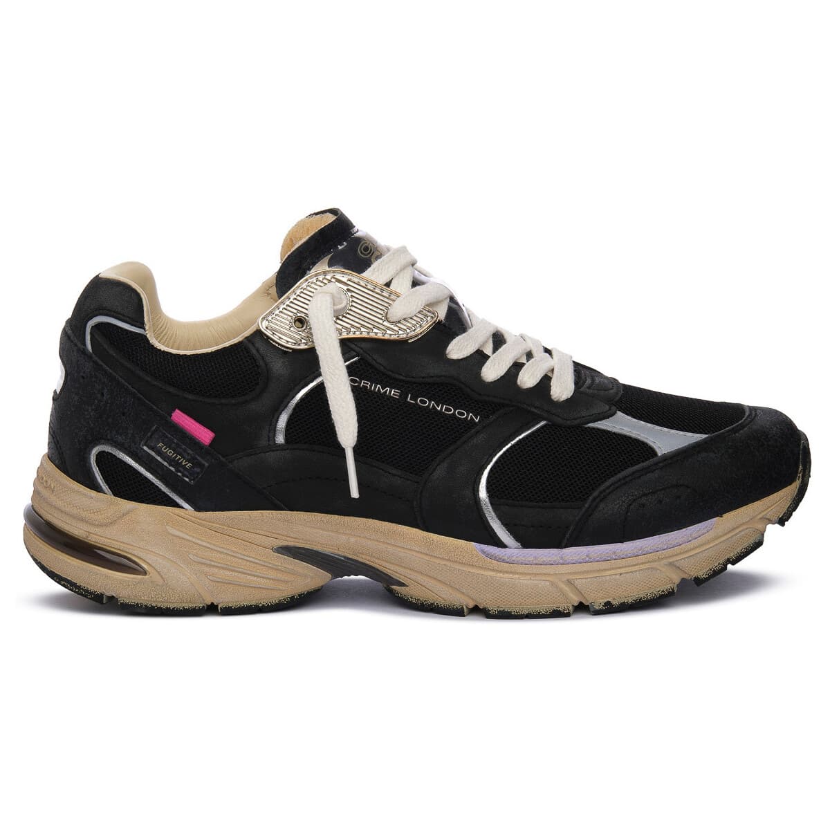 Women's Sneakers Crime London Black