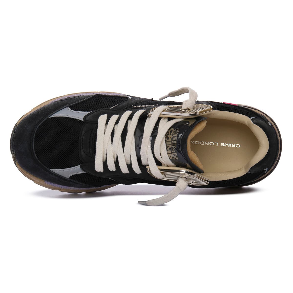 Women's Sneakers Crime London Black