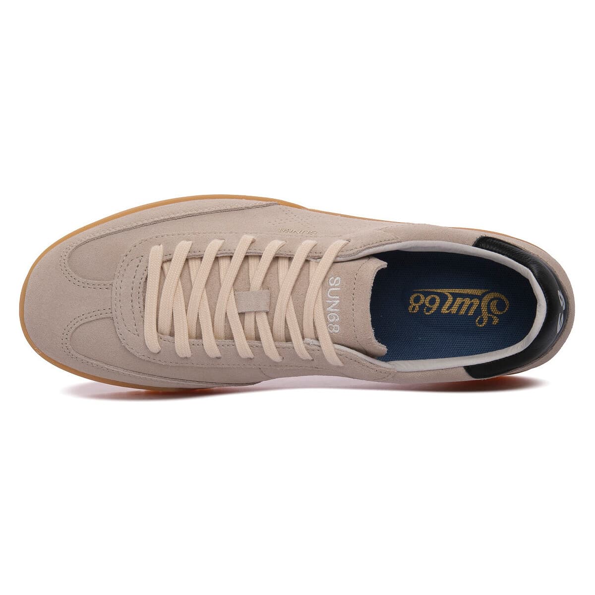 Men's Sneakers Sun68 Beige