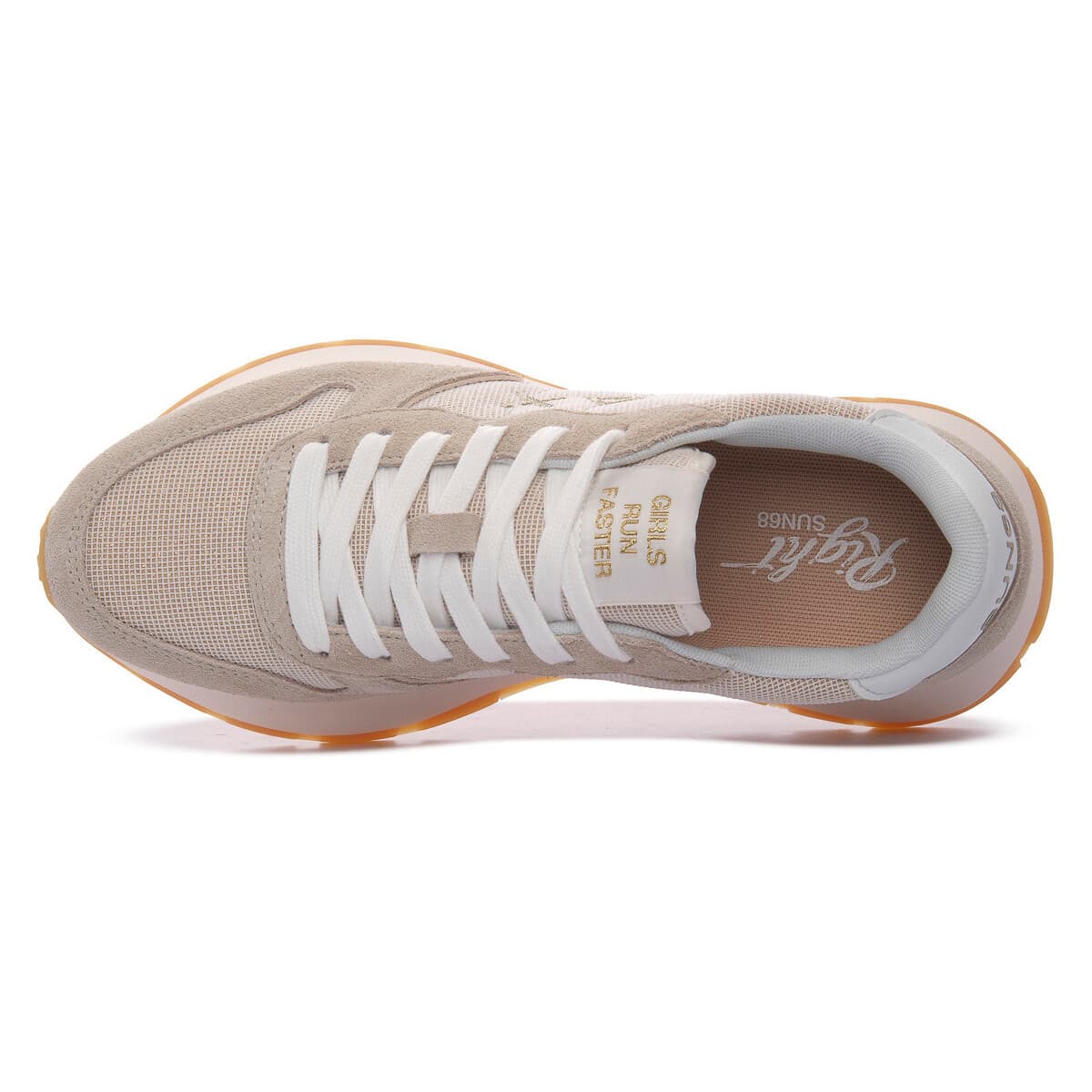 Women's Sneakers Sun68 Beige