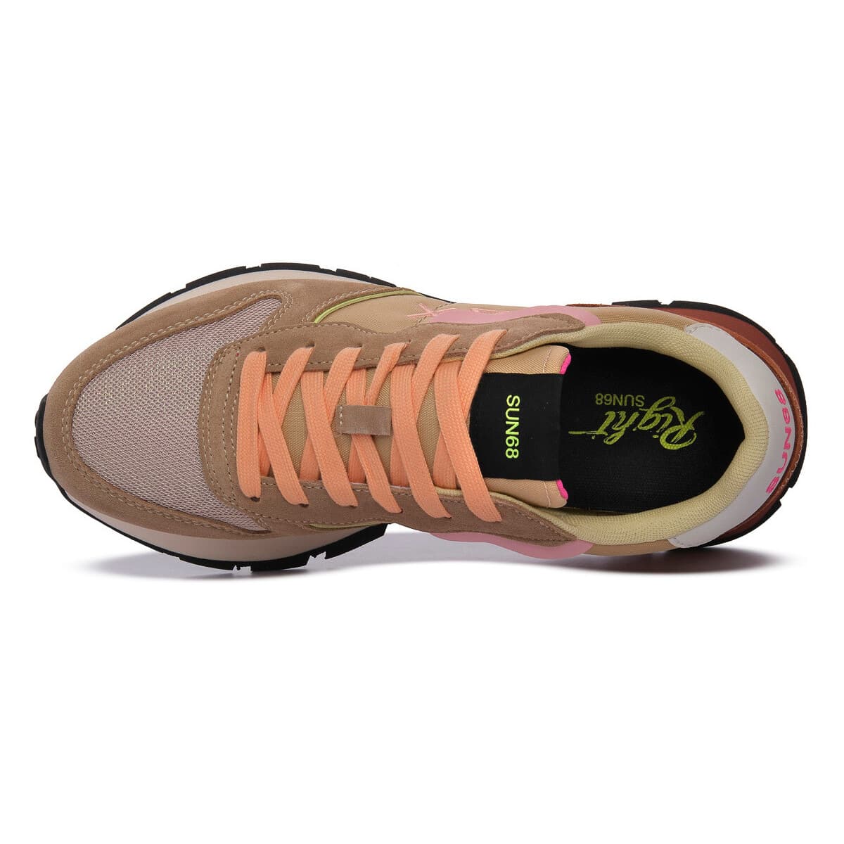 Women's Sneakers Sun68 Beige