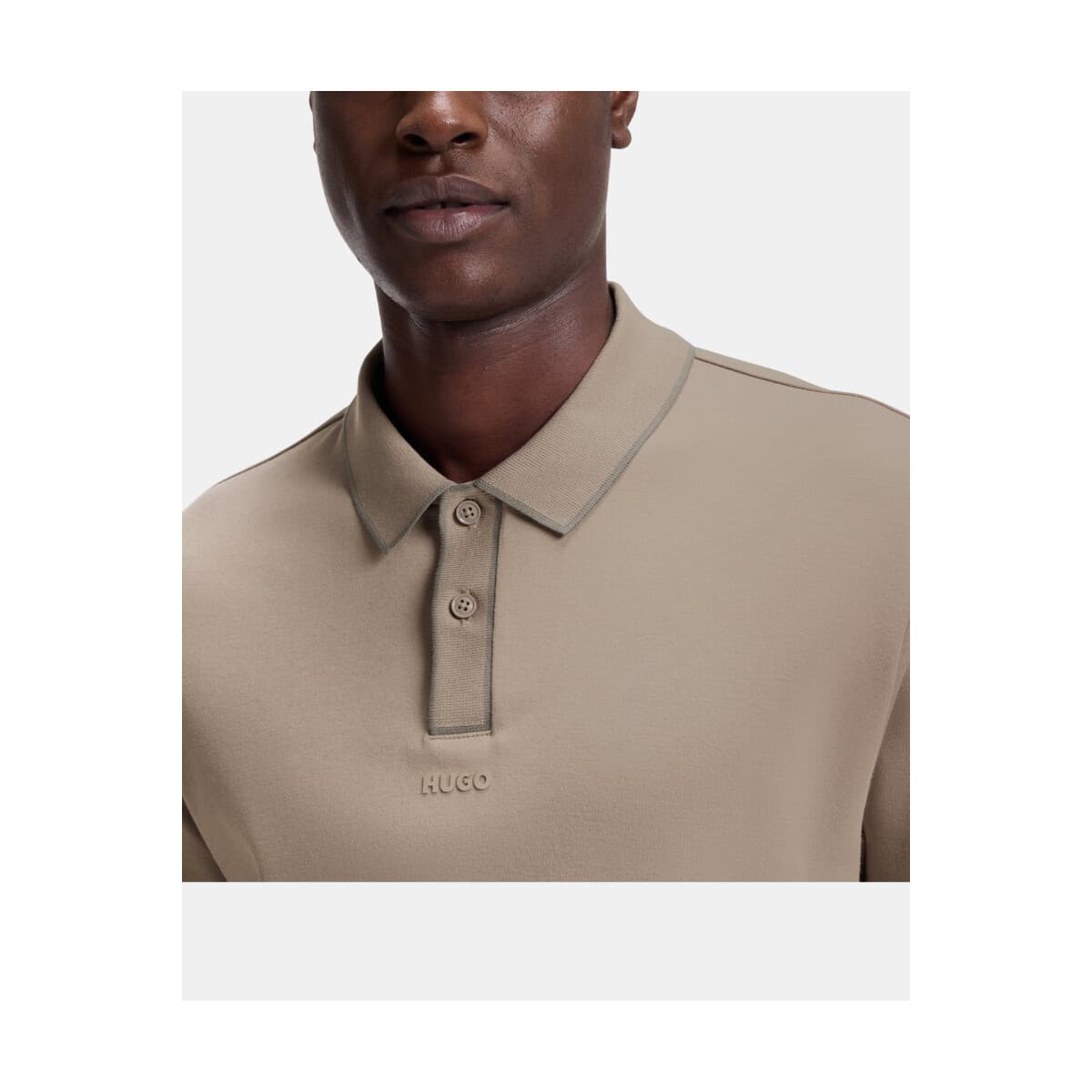 Men's Polo Shirts HUGO Brown