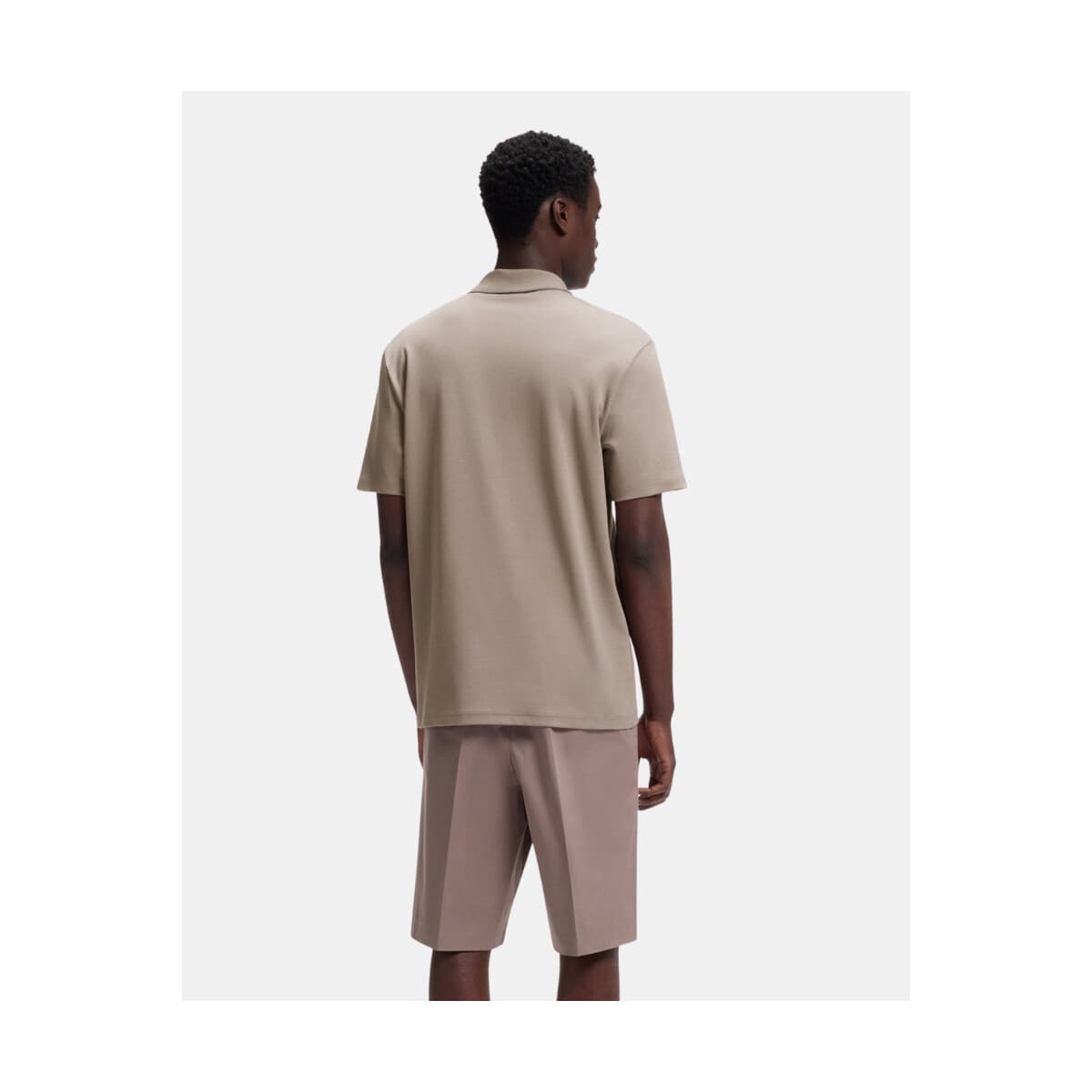 Men's Polo Shirts HUGO Brown