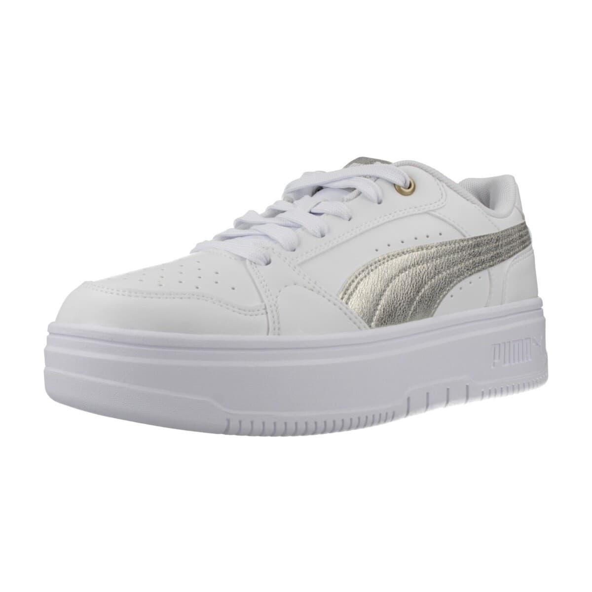 Xαμηλά Sneakers Puma Sport Zapatillas Mujer Modèle Rebound Femme Low Metallic
