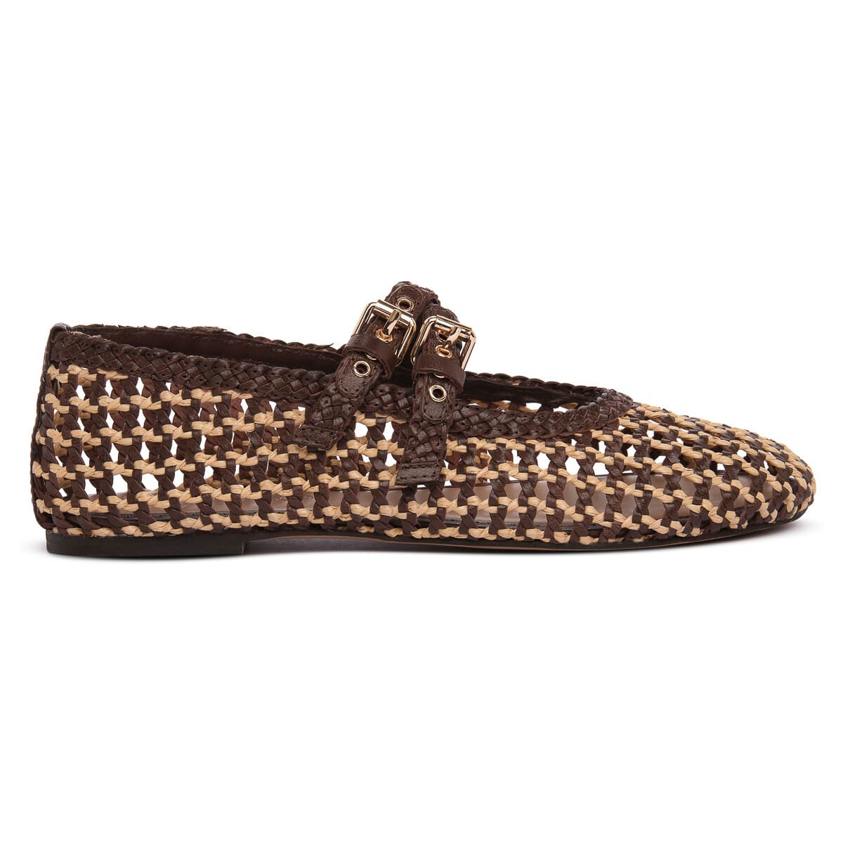 Women's Ballet Flats Inuovo Brown