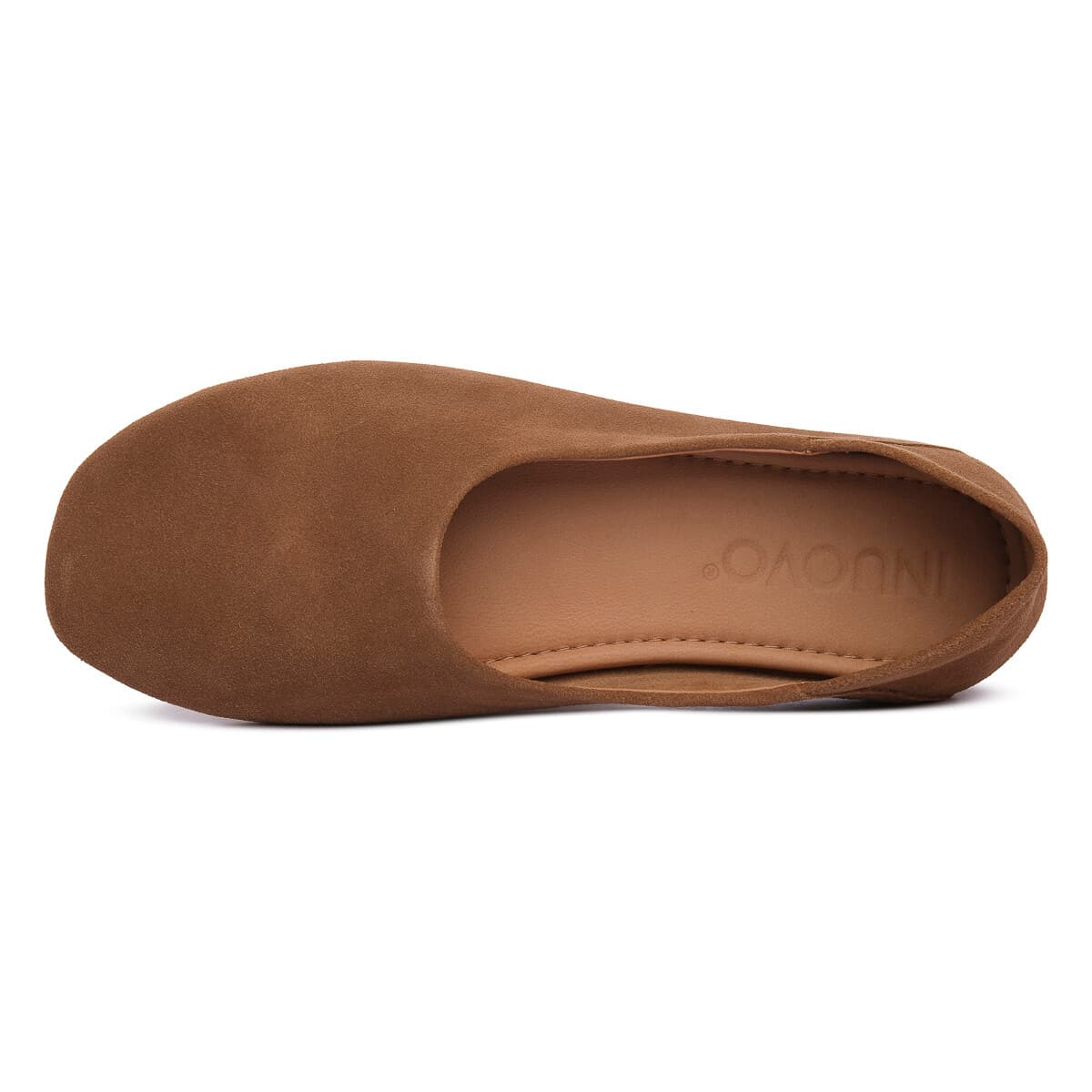Women's Ballet Flats Inuovo Brown