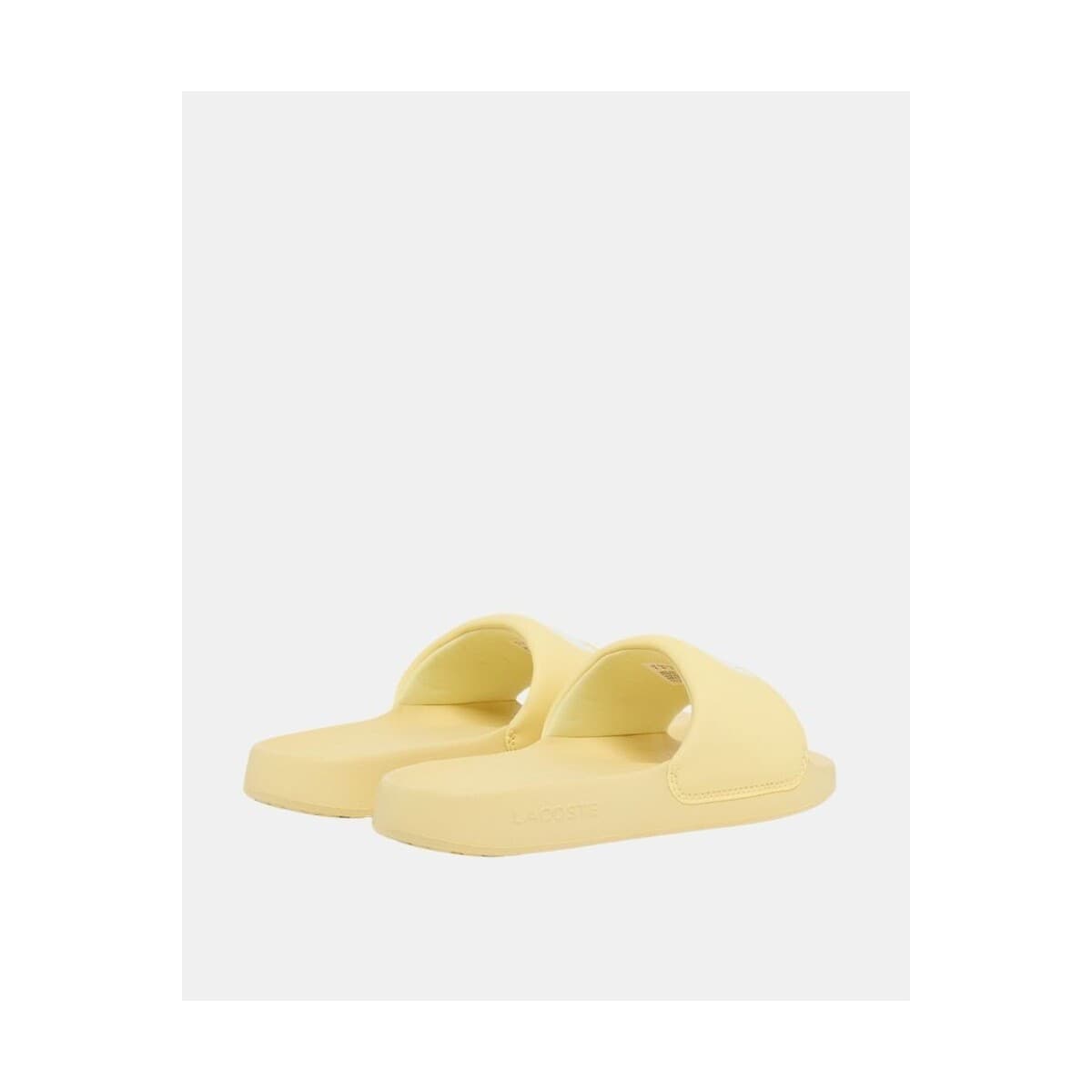 Women's Sandals Lacoste Yellow
