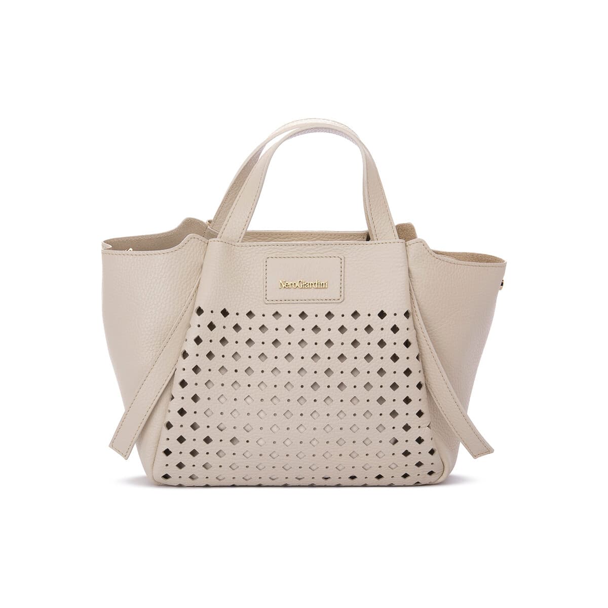 Shopping bag NeroGiardini NERO GIARDINI 704 DOLLARO PANNA