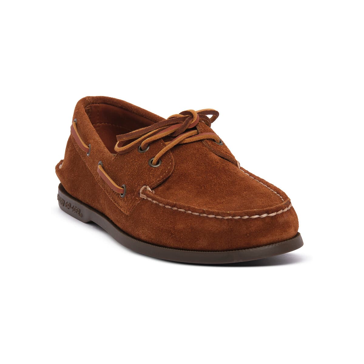 Boat shoes Sperry Top-Sider SPERRY AOCLOUDJCREW TAN LEATHER