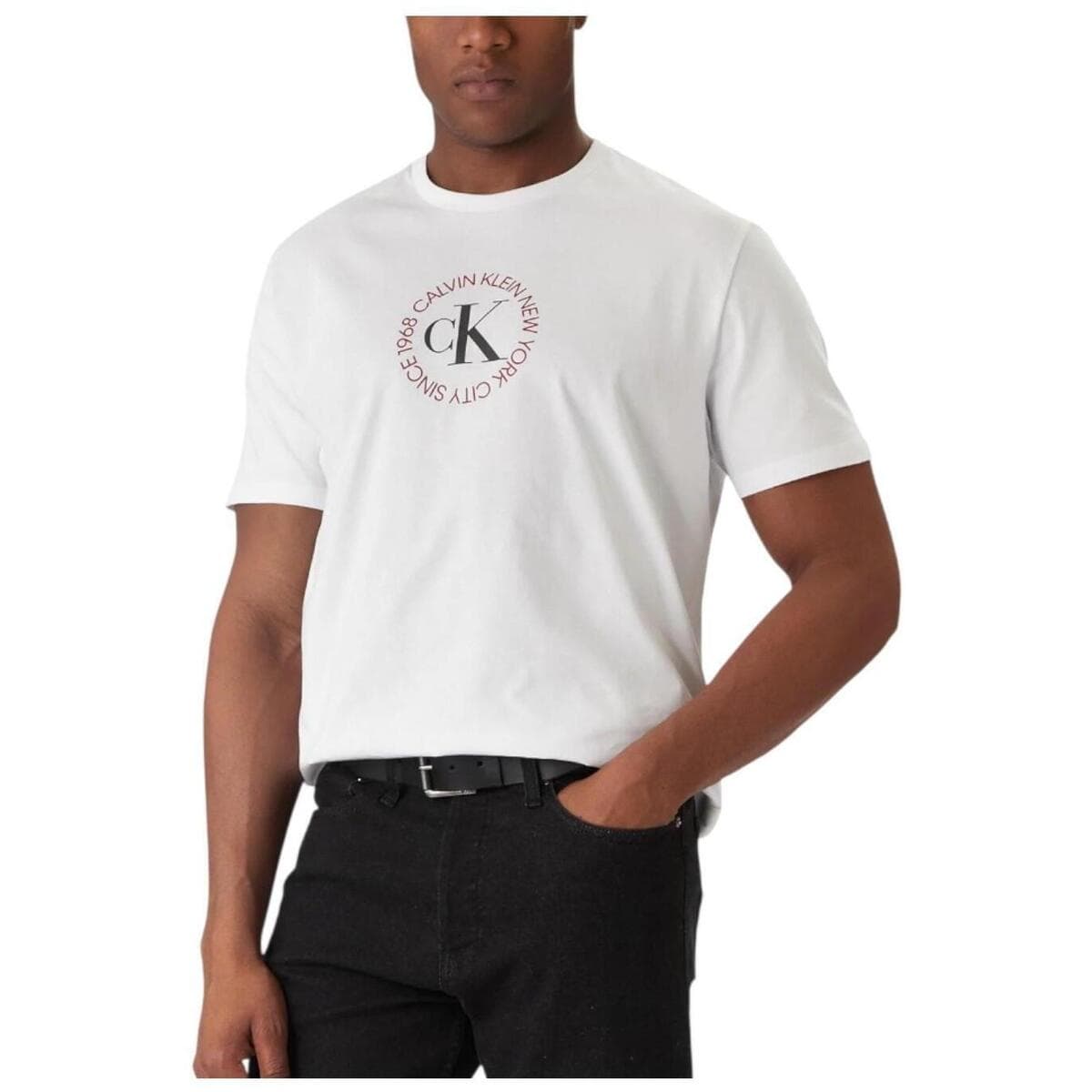 Men's T-Shirts Calvin Klein White