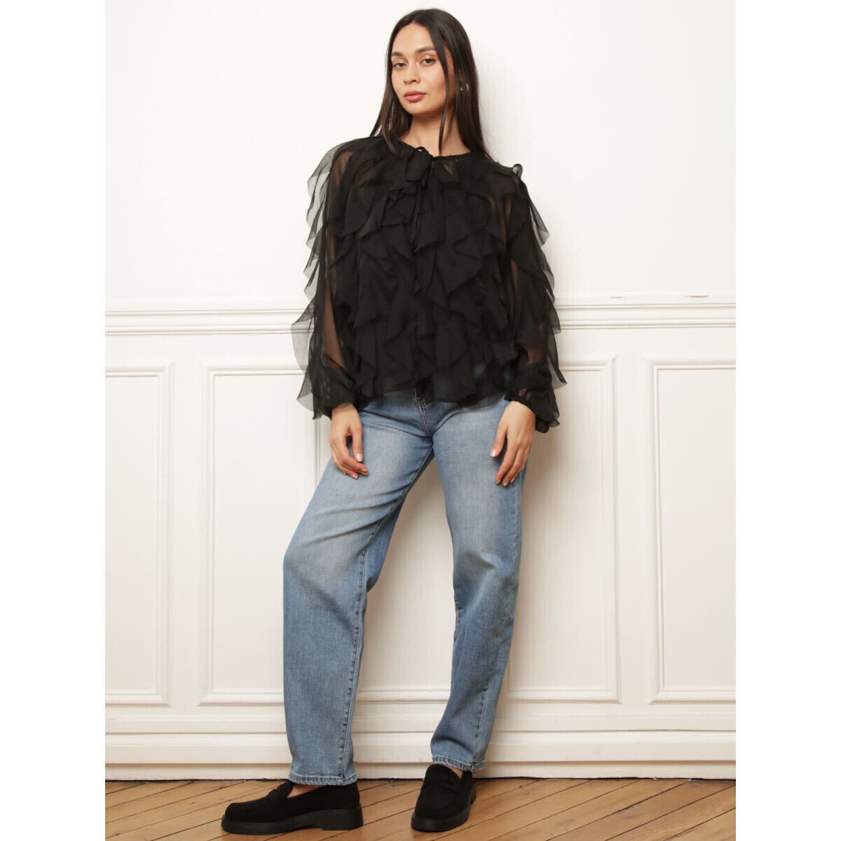 Women's T-Shirts La Modeuse Black