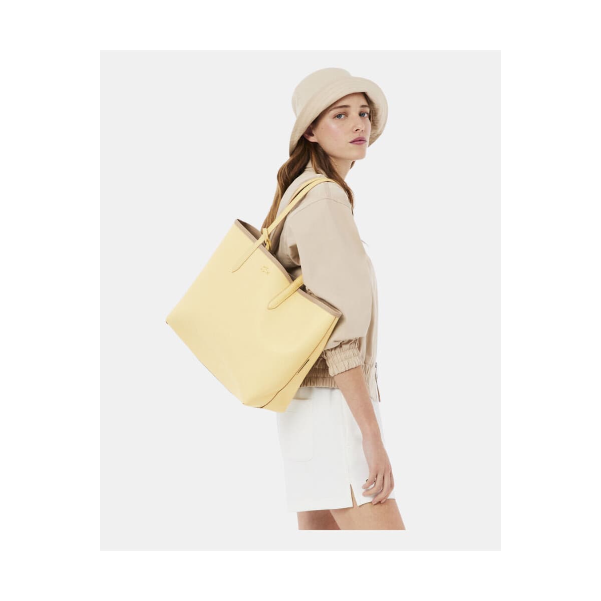 Women's Bags Lacoste Beige