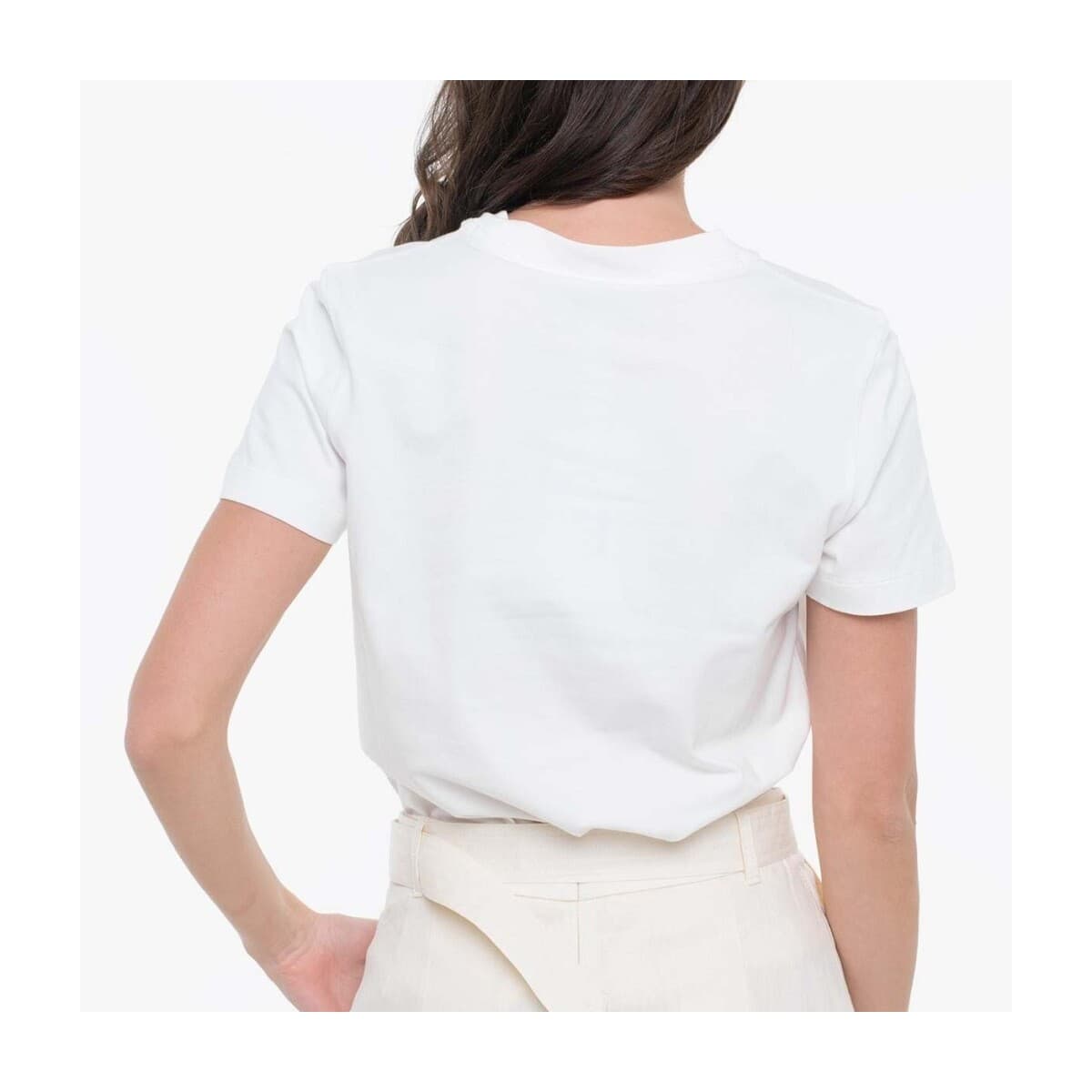 Women's T-Shirts Tommy Hilfiger White